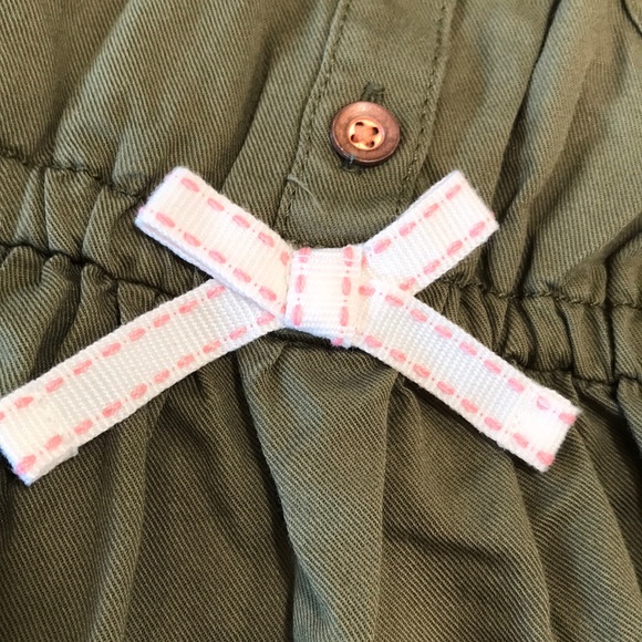 NWOT military button up dress set - Picture 3 of 5